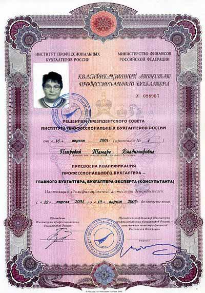 Петрова Тамара Владимировна